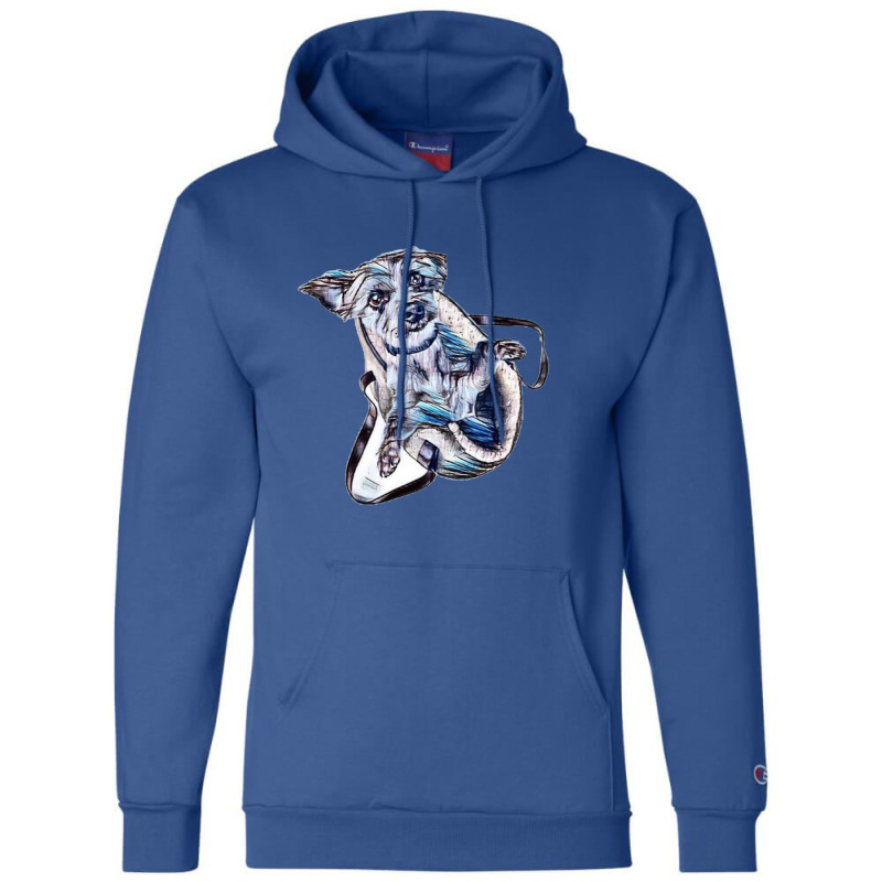 Cute Little Terrier Dog Stand Champion Hoodie by Kemnabi | Artistshot