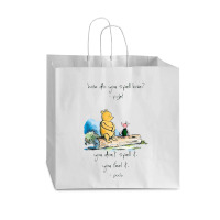 Bear And Piglet Vogue Paper Bag - 16 X 6 X 12 | Artistshot