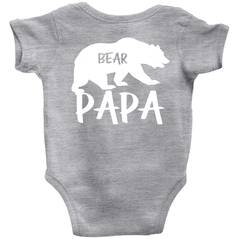 Papa Bear Baby Bodysuit by SabriAcar | Artistshot