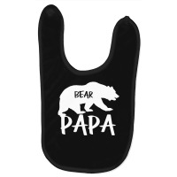 Papa Bear Baby Bibs | Artistshot