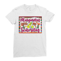 Margaritas With My Senoritas Ladies Fitted T-shirt | Artistshot