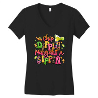 Chip Dippin' Margarita Sippin' Women's V-neck T-shirt | Artistshot