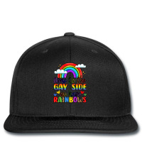 Come To The Gay Side We Have Rainbows Printed Hat | Artistshot