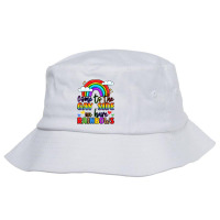 Come To The Gay Side We Have Rainbows Bucket Hat | Artistshot