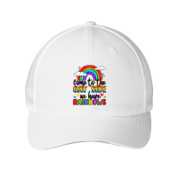 Come To The Gay Side We Have Rainbows Mesh Cap | Artistshot