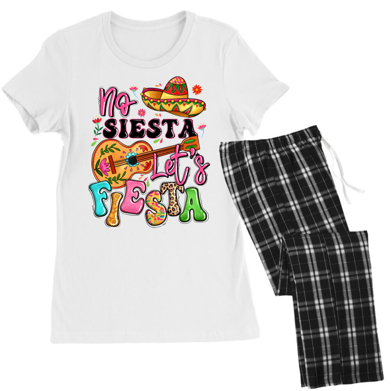 No Siesta Let's Fiesta Women's Pajamas Set by LillyAllenDesigns | Artistshot