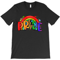 Pride Lightning Bolt T-shirt | Artistshot