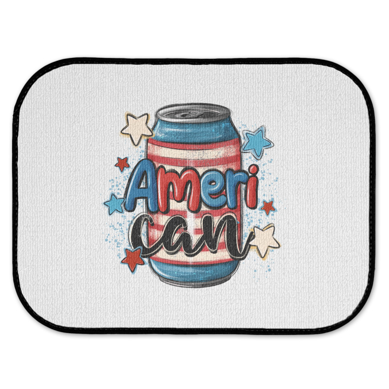 American Can Cooler Rear Car Mat | Artistshot