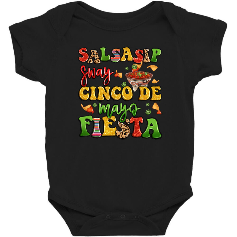 Salsasip Sway Cinco De Mayo Fiesta Baby Bodysuit by LillyAllenDesigns | Artistshot