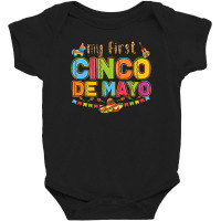 My First Cinco De Mayo Baby Bodysuit | Artistshot