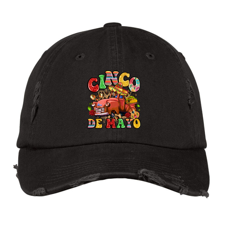 Cinco De Mayo Truck Vintage Cap by LillyAllenDesigns | Artistshot