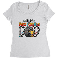 Best Racing Dad Women's Triblend Scoop T-shirt | Artistshot