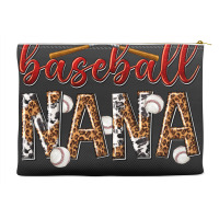 Baseball Nana With Leopard Accessory Pouches | Artistshot