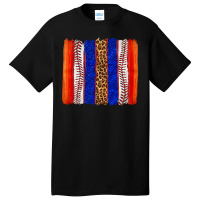 Baseball Brush Strokes Basic T-shirt | Artistshot