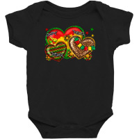 Juneteenth Heart Baby Bodysuit | Artistshot