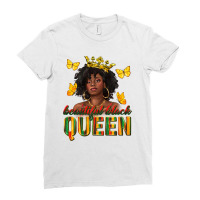 Beautiful Black Queen Ladies Fitted T-shirt | Artistshot