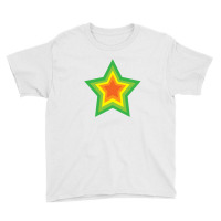 Lightning Star Red Star Orange Star Yellow Star Peach Star Teal Star Youth Tee | Artistshot