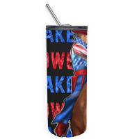 Make America Cowboy Again Skinny Tumbler | Artistshot