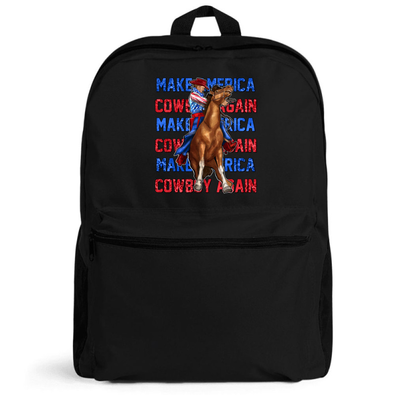 Make America Cowboy Again Backpack | Artistshot