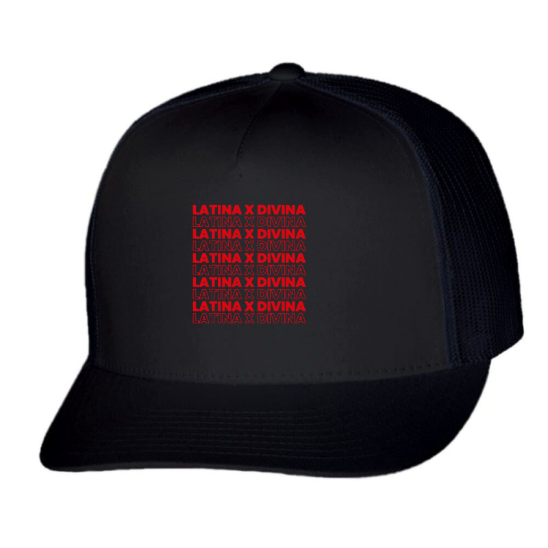 Latina Divina Trucker Cap by KennethShop | Artistshot