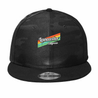 Lancaster California Retro Vintage T Shirt Camo Snapback | Artistshot