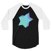 Lightning Star Red Star Orange Star Yellow Star Peach Star Teal Star 3/4 Sleeve Shirt | Artistshot