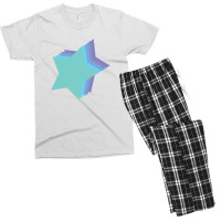 Lightning Star Red Star Orange Star Yellow Star Peach Star Teal Star Men's T-shirt Pajama Set | Artistshot