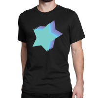 Lightning Star Red Star Orange Star Yellow Star Peach Star Teal Star Classic T-shirt | Artistshot