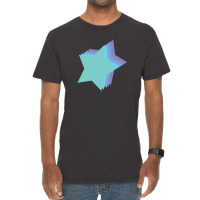 Lightning Star Red Star Orange Star Yellow Star Peach Star Teal Star Vintage T-shirt | Artistshot