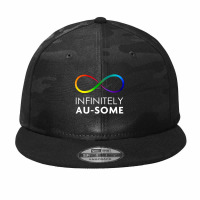 Red Instead Autism   Infinitely Au Some Infinity Camo Snapback | Artistshot