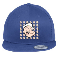 Popeye The Sailor Man Flat Bill Snapback Cap | Artistshot