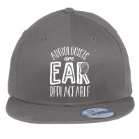 Audiology T  Shirt Audiology Pediatric Audiologist Are Ear  Replaceabl Flat Bill Snapback Cap | Artistshot