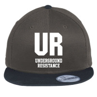 Underground Resistence Flat Bill Snapback Cap | Artistshot