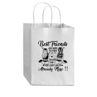 Bestie Best Friend Are Hard Too Find Best One Already Mine Cub Paper Bag - 8 X 4 1/2 X 10 1/4 | Artistshot