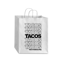 Tacos Tacos Tacos Debie Paper Bag - 10 X 5 X 13 | Artistshot