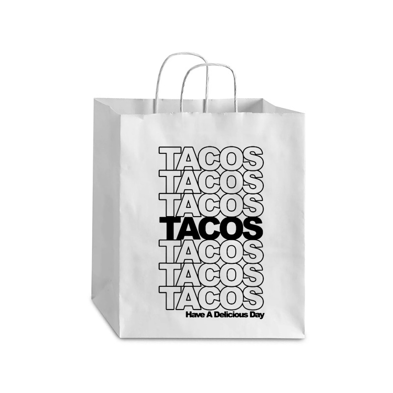 Tacos Tacos Tacos Debie Paper Bag - 10 X 5 X 13 | Artistshot