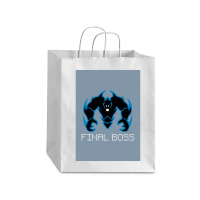 Final Boss Spiral Notebook Debie Paper Bag - 10 X 5 X 13 | Artistshot