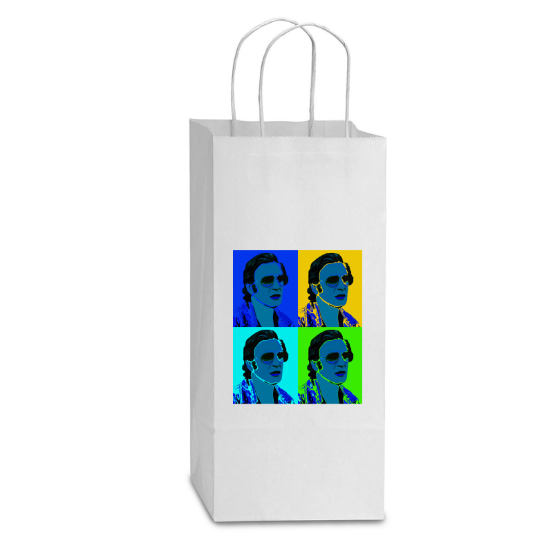 Funny Men Robert Deniro Men Women Double Wine Paper Bag - 6 1/2 X 3 1/2 X 12 3/8 | Artistshot