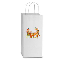 Ramesses Ii On An Egyptian Chariot Tank Top Double Wine Paper Bag - 6 1/2 X 3 1/2 X 12 3/8 | Artistshot