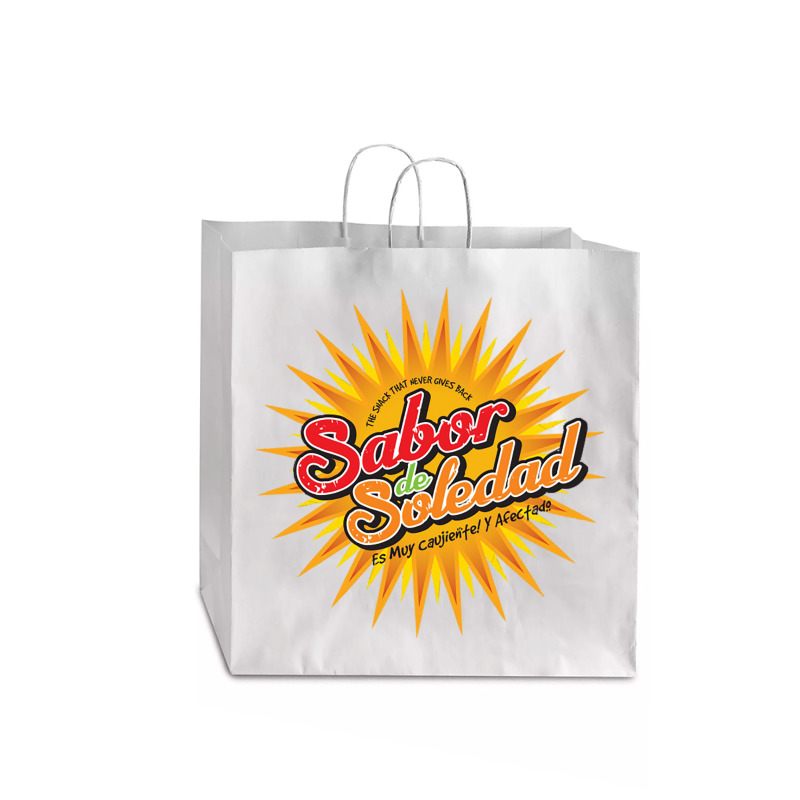 Sabor De Soledad Jumbo Paper Bag - 18 X 7 X 18 3/4 | Artistshot