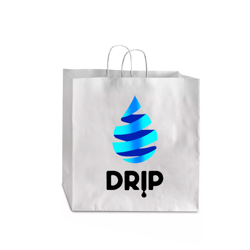 Drip Faucet Jumbo Paper Bag - 18 X 7 X 18 3/4 | Artistshot