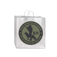 Special Operations Dog Handler Jumbo Paper Bag - 18 X 7 X 18 3/4 | Artistshot