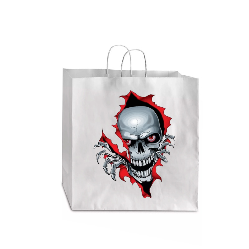 Skull Jumbo Paper Bag - 18 X 7 X 18 3/4 | Artistshot