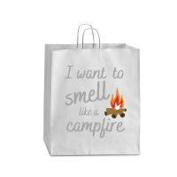 I Want To Smell Like A Campfire Camping Queen Paper Bag - 16 X 6 X 19 1/4 | Artistshot