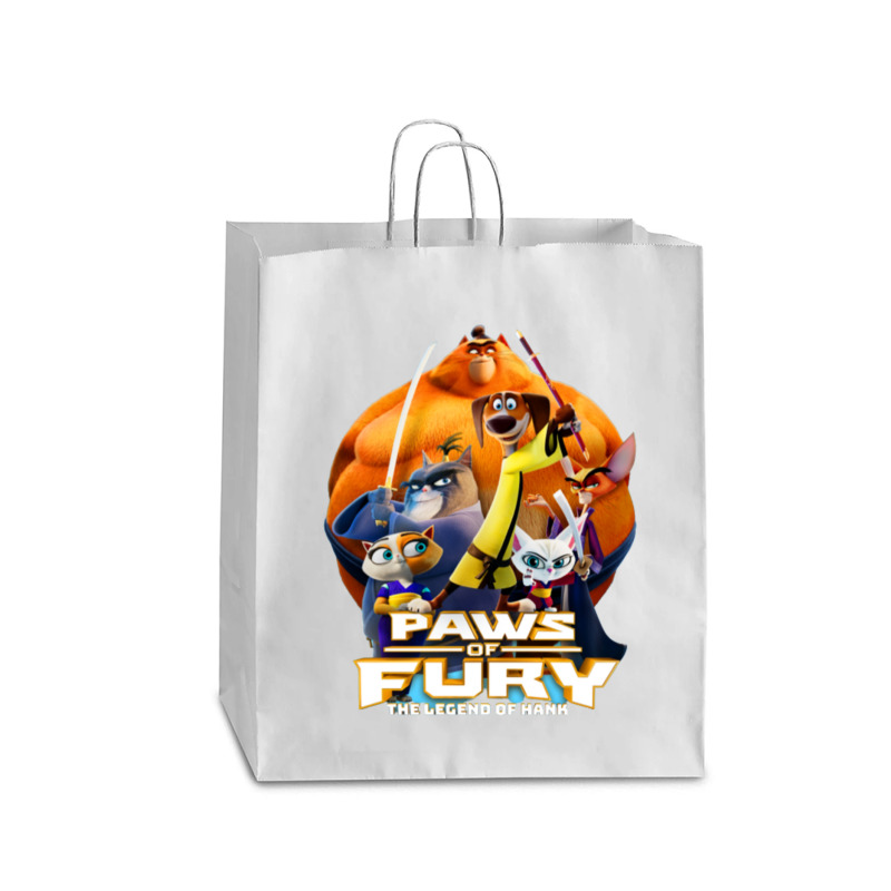 Paws Of Fury Queen Paper Bag - 16 X 6 X 19 1/4 | Artistshot