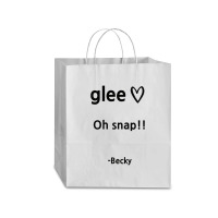 Glee Becky   Glee Tv Show Traveler Paper Bag -13 X 6 X 15 3/4 | Artistshot