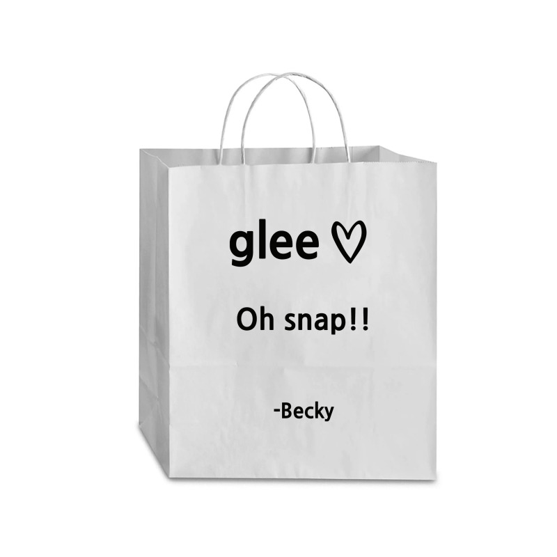 Glee Becky   Glee Tv Show Traveler Paper Bag -13 X 6 X 15 3/4 | Artistshot