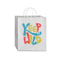 Keep It Wild Kids   Kids Funny Traveler Paper Bag -13 X 6 X 15 3/4 | Artistshot