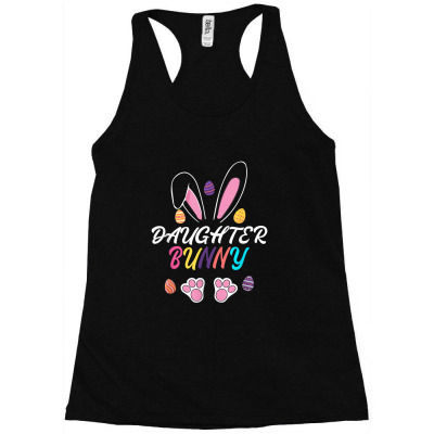 Daughter Bunny Matching Family Easter Party Racerback Tank Designed By Vivu991