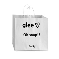 Glee Becky   Glee Tv Show Vogue Paper Bag - 16 X 6 X 12 | Artistshot